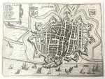 Guicciardini, Lodovico (1521-1589) - [Antique city view Gorkum, ca 1648] Gorchum, published ca 1648, 1 p.