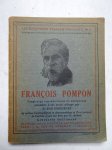 Courières, E. des. - Les sculpteurs Français nouveaux, no. 4. François Pompon.