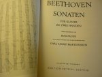 Beethoven; Ludwig von (1770 – 1827) - Klavier - Sonaten - Band III; Fur Klavier zu zwei handen (herausgegeben von Max Pauer; Durchgesehen von C.A. Martienssen)