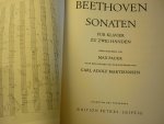 Beethoven; Ludwig von (1770 – 1827) - Klavier - Sonaten - Band III; Fur Klavier zu zwei handen (herausgegeben von Max Pauer; Durchgesehen von C.A. Martienssen)