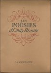 Emily Bront . / Pierre Pascal. - Les poesies d'Emily Bront .