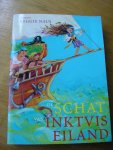 Naus, Reggie   (omslag: Annemike Groenhuijzen en illustr: Mark Janssen) - De schat van Inktvis Eiland