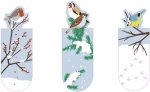  - Moses Magnetische Boekenleggers Wintervogels 6 Cm 3 Stuks