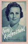 LEEFLANG Thomas, [Riefenstahl Leni] - Leni Riefenstahl - Monografie
