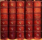 BRUNET, Jacques-Charles - Manuel du Libraire et de l'Amateur de livres, contenant: 1. Un nouveau dictionnaire bibliographique, 2. Une table en forme de catalogue raisonné. Quatrième édition originale, entièrement revue (...). 5 vols.