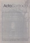 Smelik, Ds. C.J. (samenst.) - Acta Contracta. De Synode van Arnhem 1981 in kort bestek