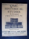 Tatcher, Harold W. - The Development of Special Rations for the Army Tatcher, Harold W. - The Development of Special Rations for the Army