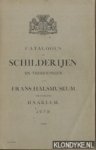 Diverse auteurs - Catalogus der schilderijen en teekeningen in het Frans Halsmuseum der gemeente Haarlem 1929