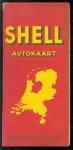 Shell Nederland, N.V. - (RECLAME / ADVERTENTIE - ADVERTISEMENT) Shell autokaart van Nederland