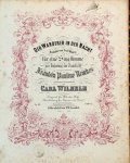 Wilhelm, Carl: - Der Wanderer in der Nacht. Gedicht von Carl Mayer für eine Singstimme mit Begleitung des Pianoforte. Op. 15. Original für Alt oder Bass