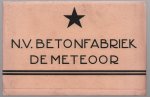 CATALOGUS - Mapje - N.V. BETONFABRIEK DE METEOOR - met losse vellen van hun producten