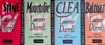 Durrell, Lawrence - Justine; Mountolive; Clea; Balthazar (4 volumes)