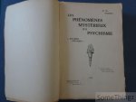 Dr. Th. Poodt. - Les Phénomènes mystérieux du psychisme. Examen critique. [Avec dédicace de l'auteur.]
