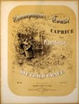 Graue, Dietrich: - Champagner-Toast. Caprice für Pianoforte. Op. 10