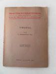 Obbink, H.TH.; Stegenda, P. Azn. - Practisch christendom Twijfel Serie III nummer 4