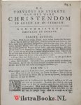 Tuinman, Carolus - De Toevlucht en Sterkte van het Ware Christendom in Leven en Sterven, aangewezen in Vyf en Vyftig Predikaatsien over den Heidelbergschen Catechismus. Aan het licht gegeven en met een voorreden verrykt door Cornelius de Feyfer. Twede Druk.