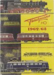  - Fleischmann HO katalogus 1962/63