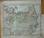 Jager, J. van - 't Russische Ryk zoo in Europa als in Asia, volgens de nieuwste ontdekkingen. Originele kopergravure.