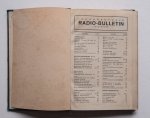  - Radio Bulletin 1942 (8 nummers compleet, 171 pag.)