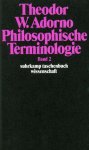 Theodor W. Adorno - Philosophische Terminologie 2 Zur Einleitung