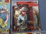 Gill, Tom (tekenaar) en Paul Sylvan Newman (scenarist). - De Onbekende Stille (The Lone Ranger). 7 afzonderlijke publicaties: Nr. 18, 45, 46, 51, 55, 56 en 59.