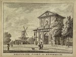 J. Bulthuis, K.F. Bendorp - Antieke prent Zuid-Holland: Delftsche Poort (Delftse poort) te Rotterdam.