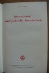 Huizinga, A. - INTERNATIONAAL AARDRIJKSKUNDIG WOORDENBOEK Huizinga, A. - INTERNATIONAAL AARDRIJKSKUNDIG WOORDENBOEK