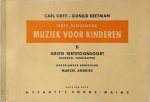 C. Orff 59031 - Muziek voor kinderen II Deel II - Grote Tertstoonsoort