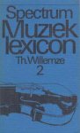 Willemze, Th. - Spectrum-Muzieklexicon. Deel 2. E-L