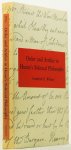 HUME, D., WHELAN, F.G. - Order and artifice in Hume's political philosophy.