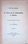 Meinsma, K.O. (samenstelling) - Catalogus van de Librye der St. Walburgskerk te Zutphen: met geschiedkundige inleiding