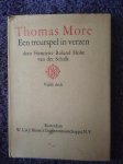 Roland Holst van der Schaik, Henriëtte - Thomas More. Een treurspel in vier verzen