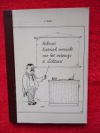 Jacobs, Adolf. - Historisch overzicht van het onderwijs te LICHTAART.
