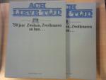 Louwen, Jan & Prins, Han (redaktie en realisatie) - Ach Lieve Tijd. 750 jaar Zwolsen, Zwollenaren en ... (2 verzamel-bndn.)