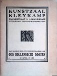 Kerkwijk, A.O. van - Catalogus der tentoonstelling van oud-Hollandsche Doozen