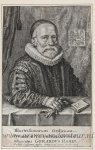 Passe, Crispijn van de II (1597-1670) - [Original engraving/gravure by Crispijn van de Passe] Portrait of Gerard Hamel/Portret van Gerard Hamel.