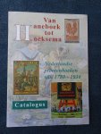 Stevan, S.J. (sam.). - Van Haneboek tot Hoeksema. Nederlandse prentenboeken van 1780-1930. Catalogus.