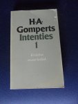 Gomperts, H.A. - Intenties 1 en 2. Kritieken en over kritiek