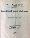 collectief - De Maasgouw  Orgaan voor Limburgsche geschiedenis, taal- en Letterkunde dertigste deel  jaargang 1913 + jaargang 1914 (3 nrs)