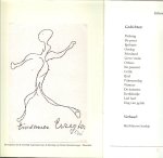 Beukman Co  De sculptuur op de voorzijde is gemaakt naar tekening van Tineke Hoendervanger - Wesselink - Gedichten en Gedachten