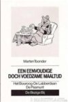 Marten Toonder - Eenvoudige doch voedzame maaltyd