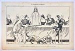 Braakensiek, Johan (1858-1940) - [Original lithograph/lithografie by Johan Braakensiek] De Conferentie te Algesiras, 14 Januari 1906, 1 pp.