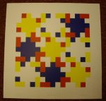 FRITS VANEN (1933). - 'Yellow in diagonal' .