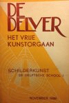 Redactie - De Delver. Het vrije kunstorgaan. Dertiende jaargang No. 1 t/m 10. 1939 - 1940