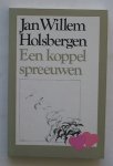 HOLSBERGEN, JAN WILLEM, - Een koppel spreeuwen.