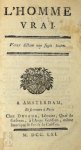 [Barthélémy-Claude Graillard de Graville] - L'homme vrai