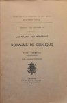 TOURNEUR Victor - Catalogue des Médailles du Royaume de Belgique