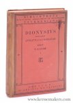 Dionysius Halicarn ( Dionysi Halicarasensis ) / Carolus Jacoby - Antiquitatum Romanarum Volumen Primum (1).