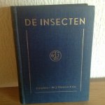 DR G Kruseman - DE INSECTEN ,Met 32 gekleurde platen en 80 teekeningen van Paul A Robert