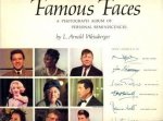 WEISSBERGER, L. ARNOLD - Famous faces. A photograph album of personal reminiscences